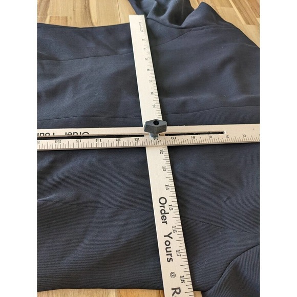 PARTAGE blazer jacket womens size 6 black long sleeve zip up business casual - Picture 7 of 8